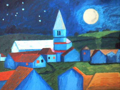 nuit à Pouilloux